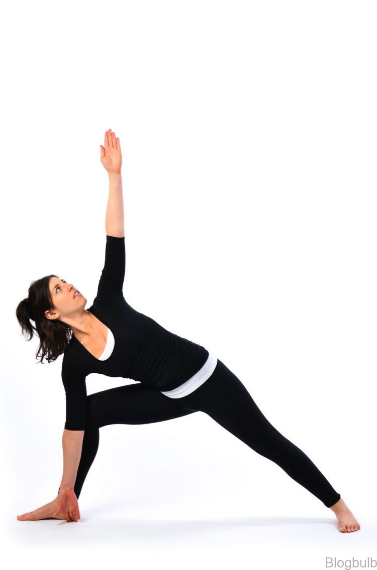 bent knee triangle pose trikonasana 10 yoga poses to help you improve your health 10 Yoga Poses To Help You Improve Your Health