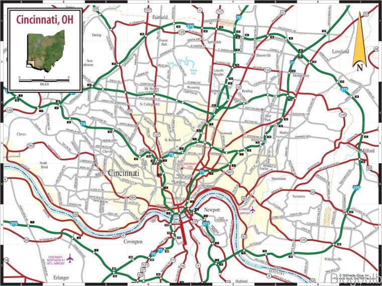 %name Cincinnati Maps: Maps of Cincinnati, OH