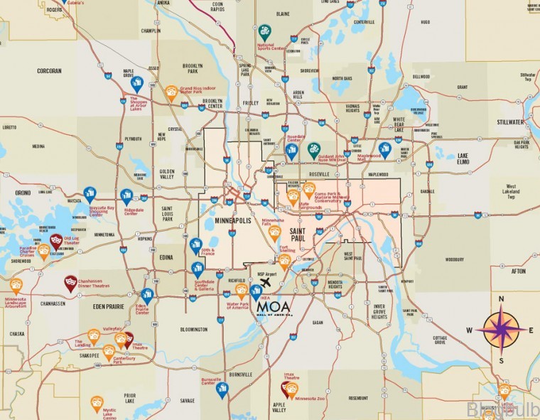 %name Map of Saint Paul: A Complete Guide to Everything This City Has To Offer