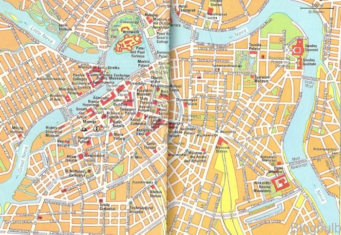 %name Map of St. Petersburg: Travel Guide for St. Petersburg
