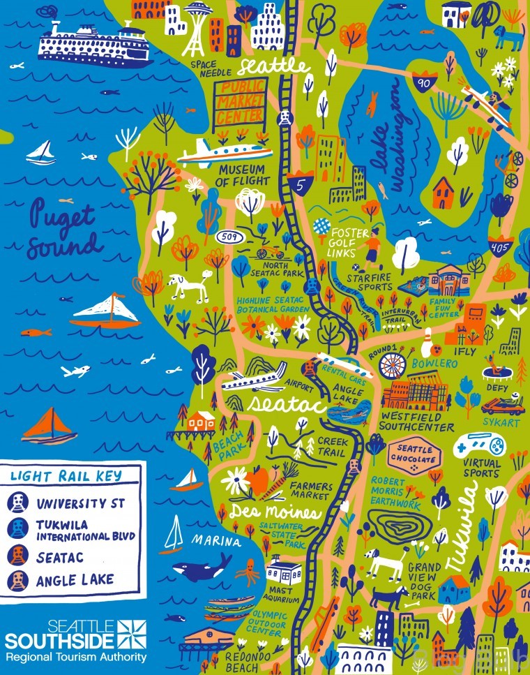%name Seattle Travel Guide: The Complete Seattle Map