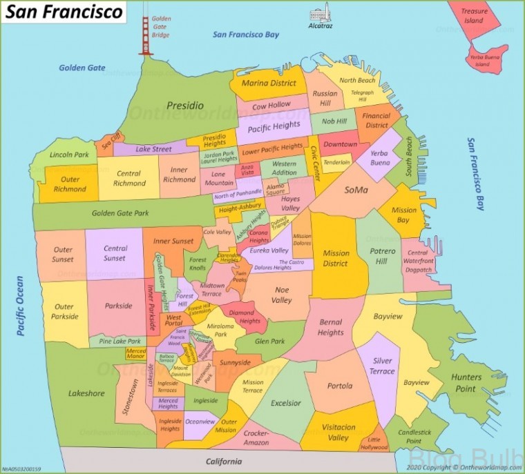 %name A Map of San Francisco: Travel Guide for the Perfect Summer Weekend