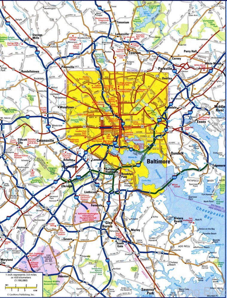 %name Map of Baltimore   Baltimore: The Best Hidden Beauty And Culture To Explore Around Here