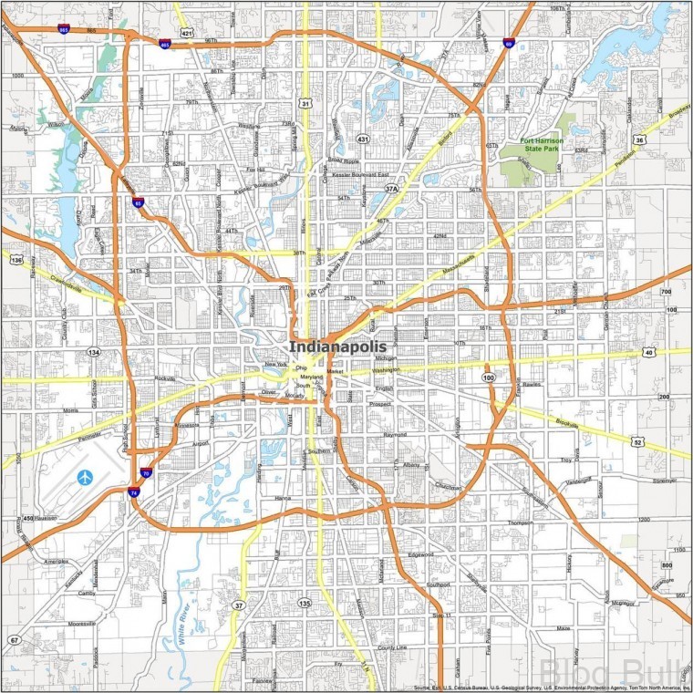 %name Map of Indianapolis: Travel Guide