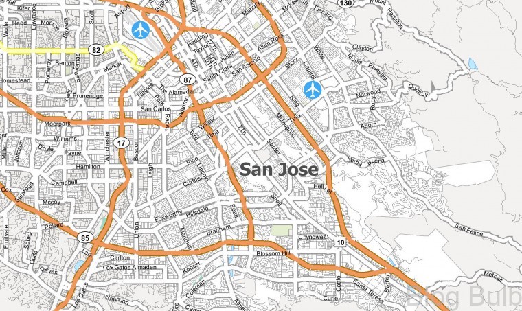 %name Map of San Jose: Travel Guide for San Jose