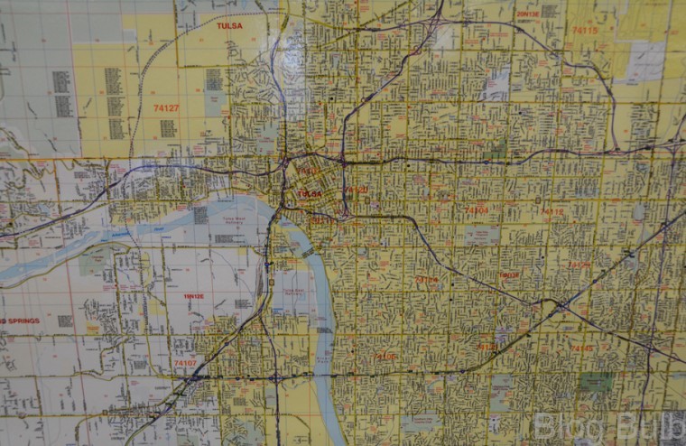 %name Map Of Tulsa: All Things To Do In The River City
