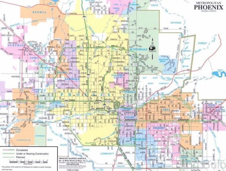 %name Phoenix Map: Get A Glance Of The Best Hot Spots In Phoenix