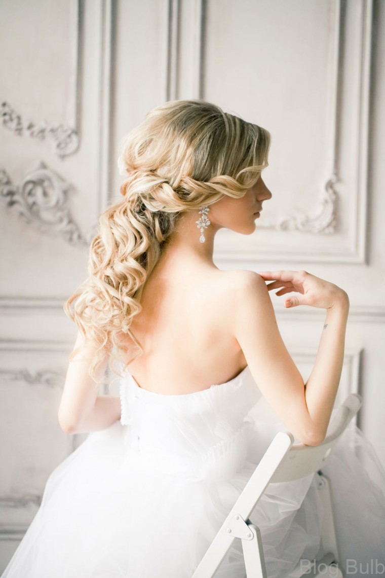 %name Half Up Half Down Wedding Hairstyles 20 Stylish Ideas For Brides