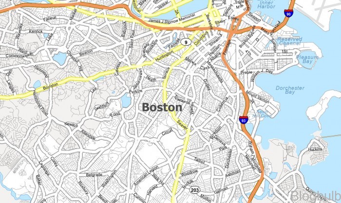 %name Map of Boston: Travel Guide For Tourists
