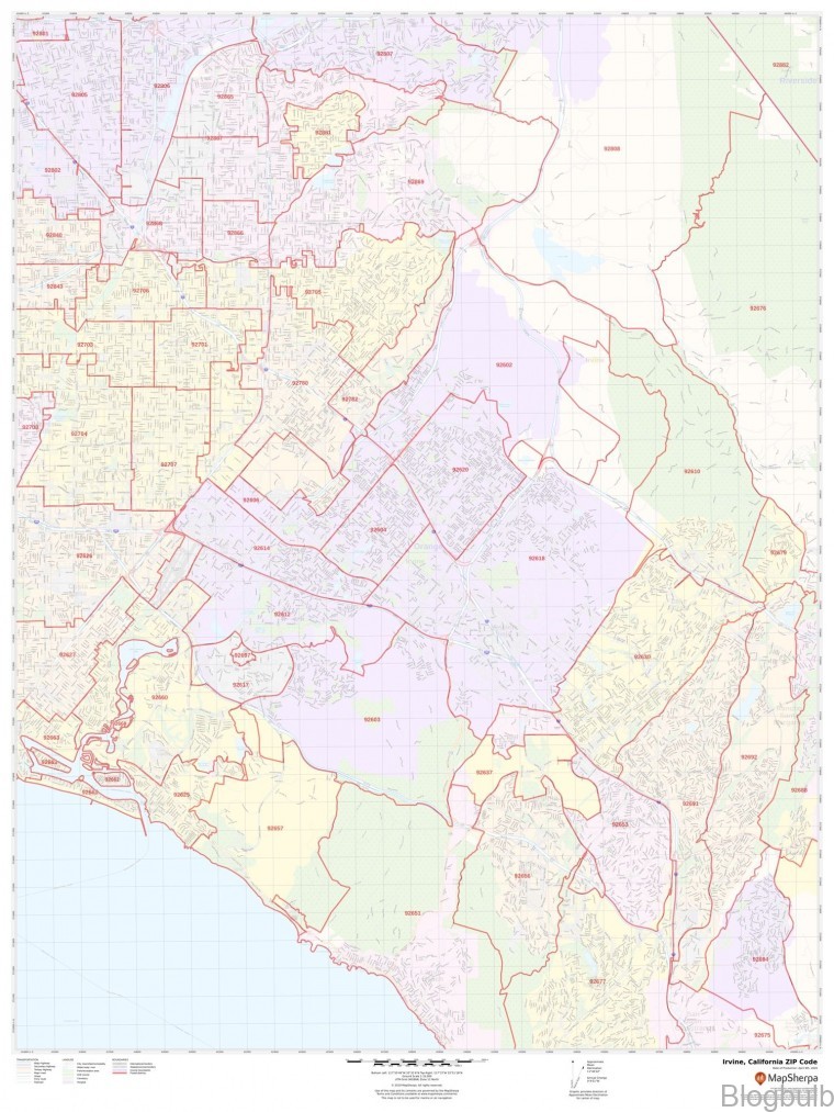 %name Map of Irvine: California City