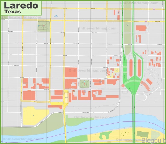 %name Map of Laredo   Travel Guide for Laredo