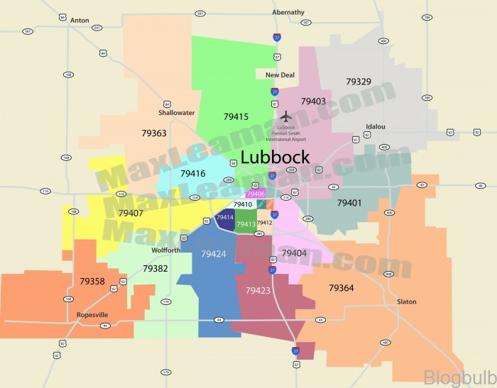 %name Map of Lubbock: Travel Guide for the Texas Capital