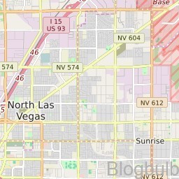 %name North Las Vegas Map: How To Get Around In North Las Vegas