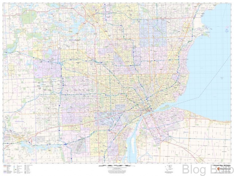 %name The Map Of Detroit   The Best Travel Guide For Détroit