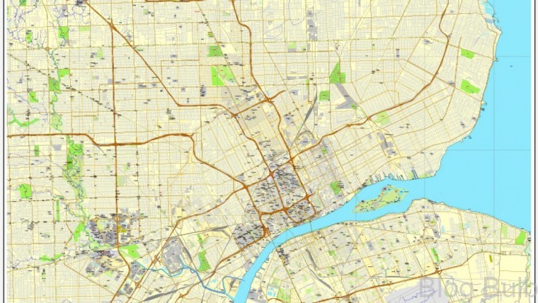 %name The Map Of Detroit   The Best Travel Guide For Détroit