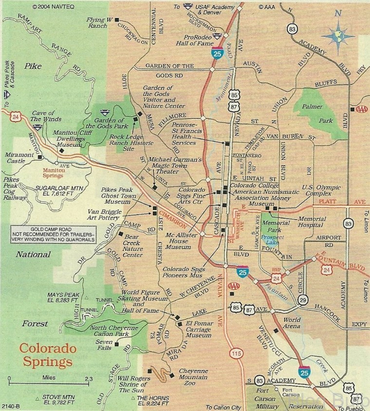%name Colorado Springs: The Ultimate Travel Guide And Map