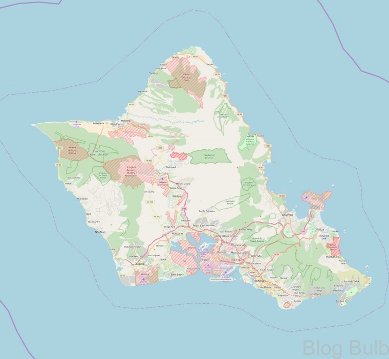 %name Honolulu: Map of Honolulu, Hawaii