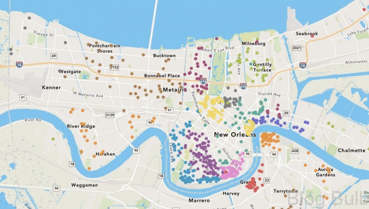 %name How to Navigate New Orleans: A Travel Guide of Maps