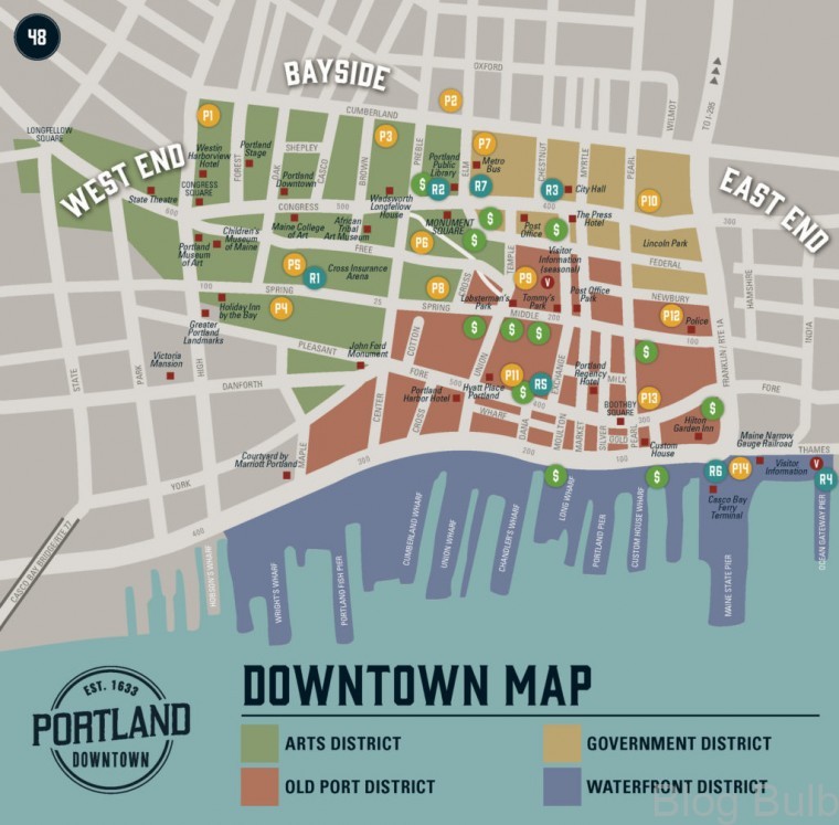 %name Map of Portland   The Definitive Guide To Portland, Maine