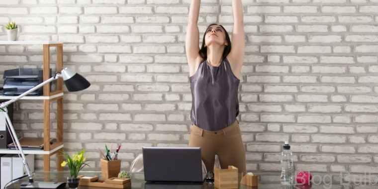 10 basic yoga poses for working from office 4 10 Basic Yoga Poses For Working From Office