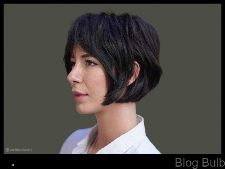 %name Graduated Bob with Bangs A Modern Take on a Classic Hairstyle