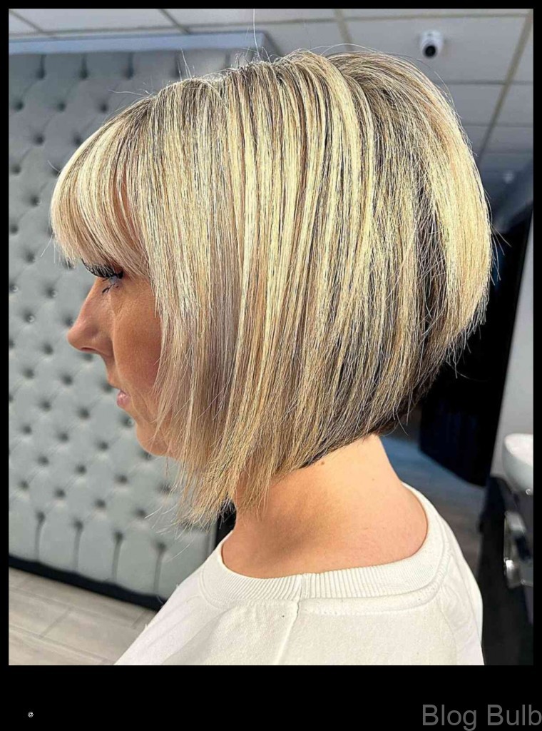 %name Graduated Bob with Bangs A Modern Take on a Classic Hairstyle