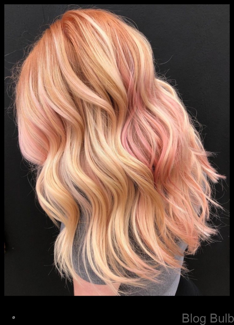 %name Rose Gold Highlights A Modern Take on a Classic Hairstyle