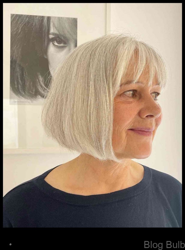 %name Short Bobs with Bangs A Modern and Chic Look for Women Over 60