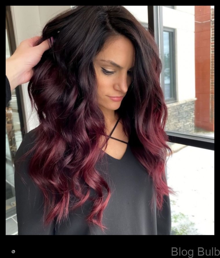 %name Burgundy Balayage A Bold and Beautiful Hair Color Trend
