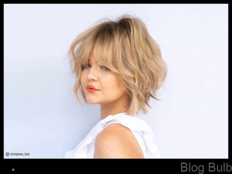 %name Chubby Bobs Jaw Length Choppy Bob with Bangs Hairstyles