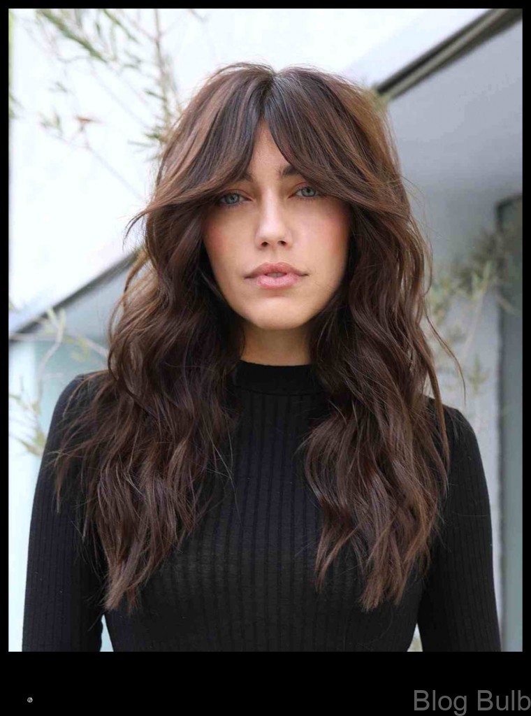 %name Curtain Bangs with Wavy Hair A Modern and Versatile Look
